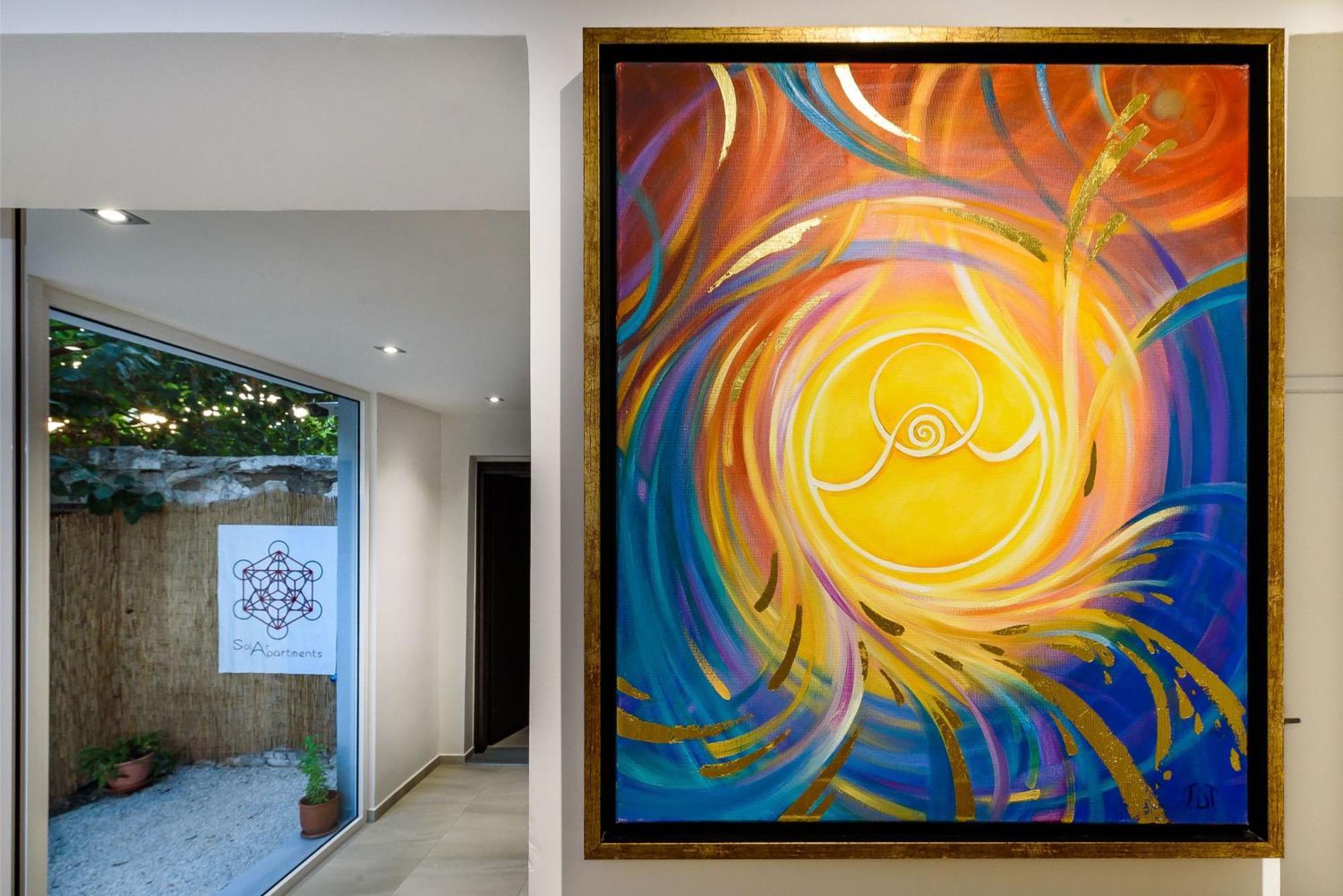 Solar Apartments Agia Marina エクステリア 写真