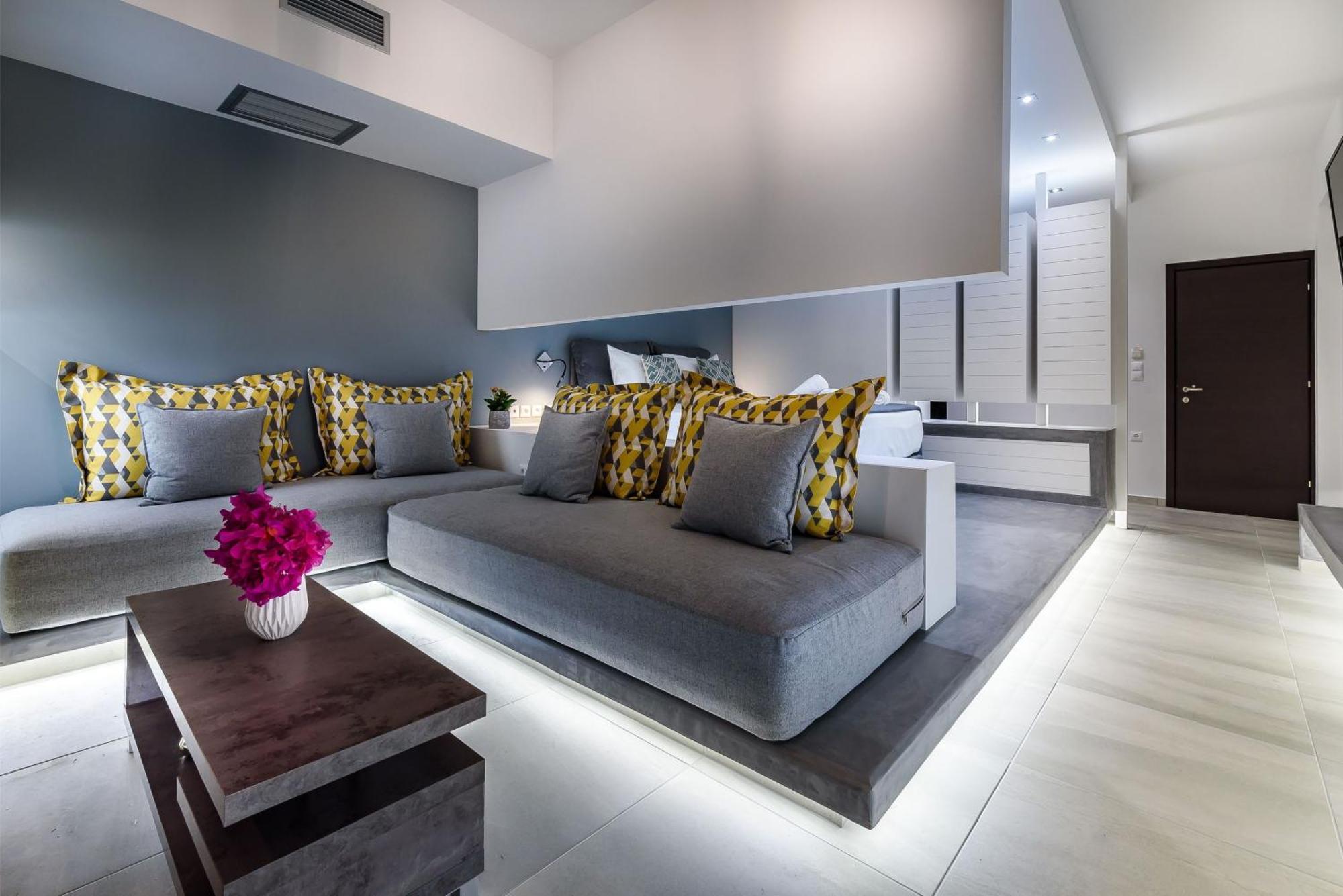 Solar Apartments Agia Marina エクステリア 写真