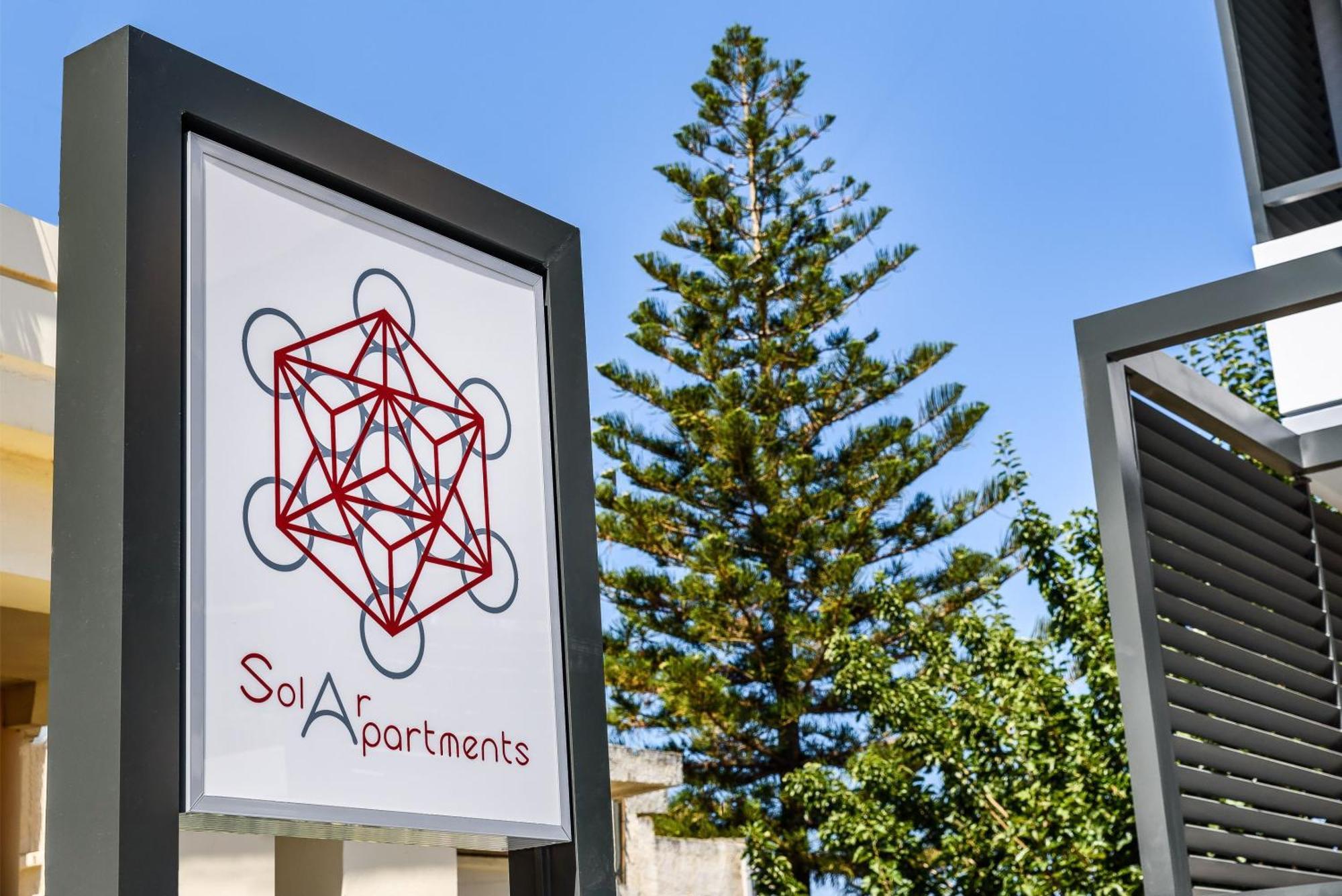Solar Apartments Agia Marina エクステリア 写真