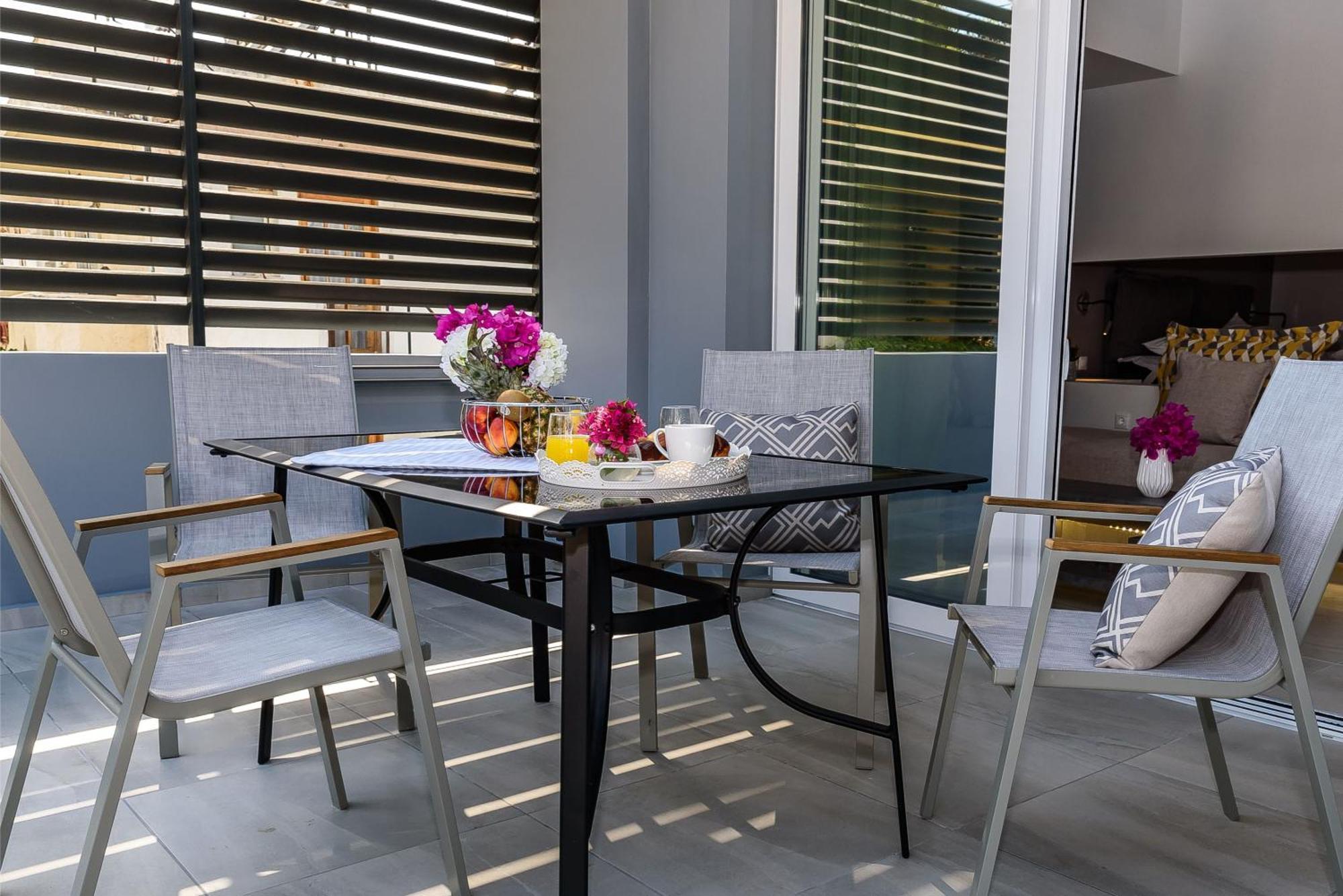 Solar Apartments Agia Marina エクステリア 写真